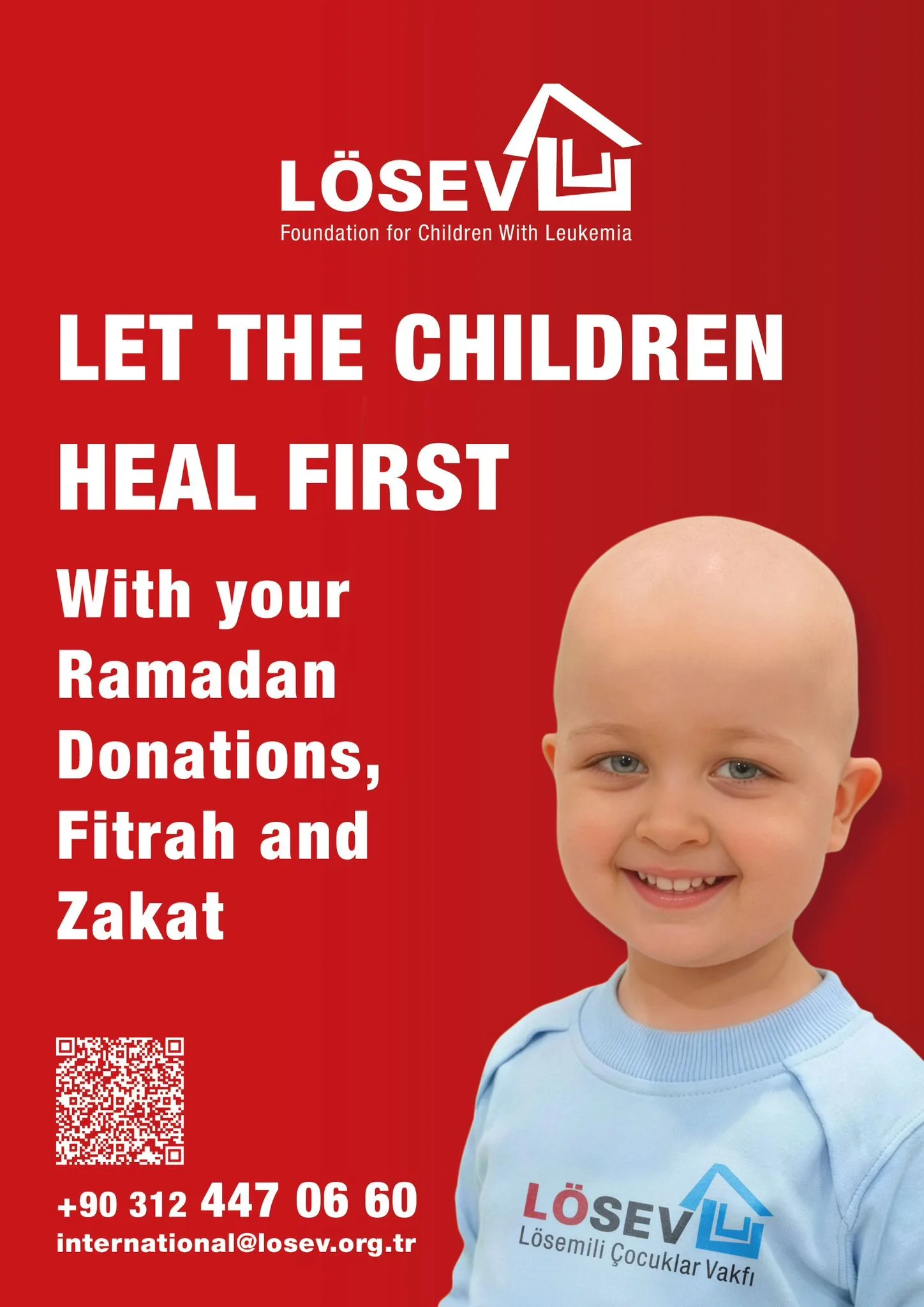 LÖSEV Ramazanda Lösemi ve Kanserle Mücadele Eden Çocukların Yanında