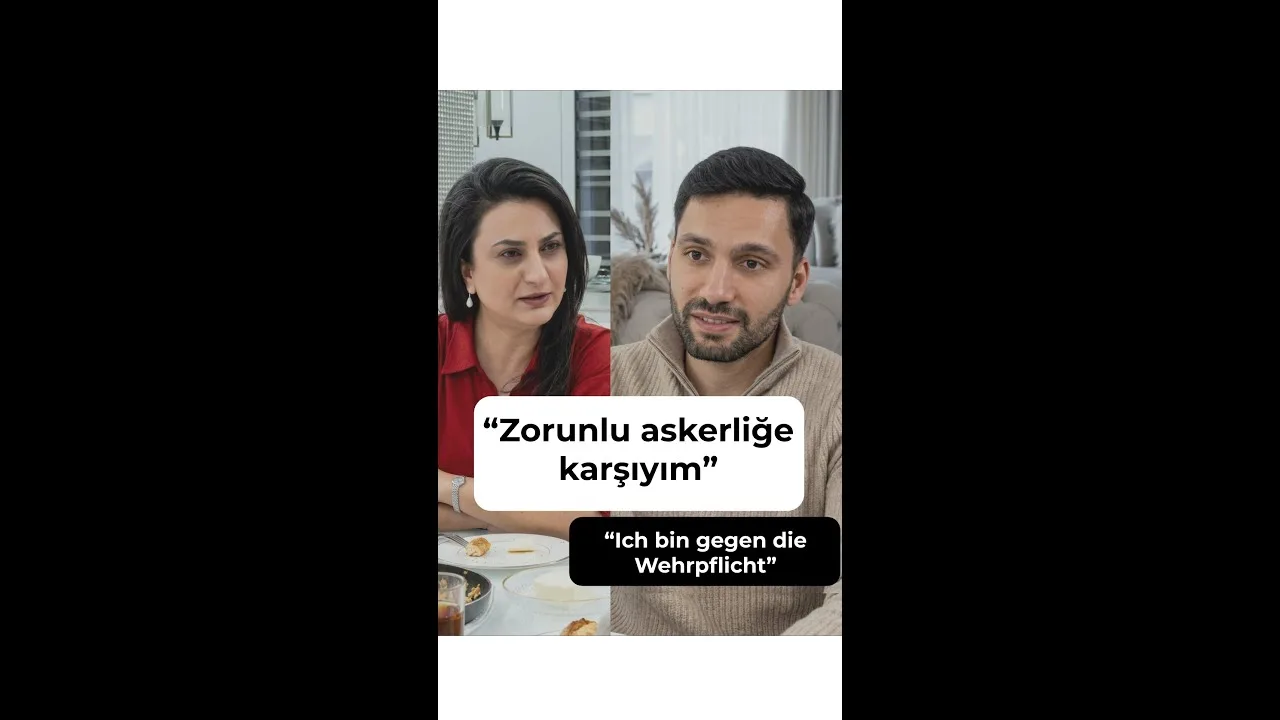 “Zorunlu askerliğe karşıyım”