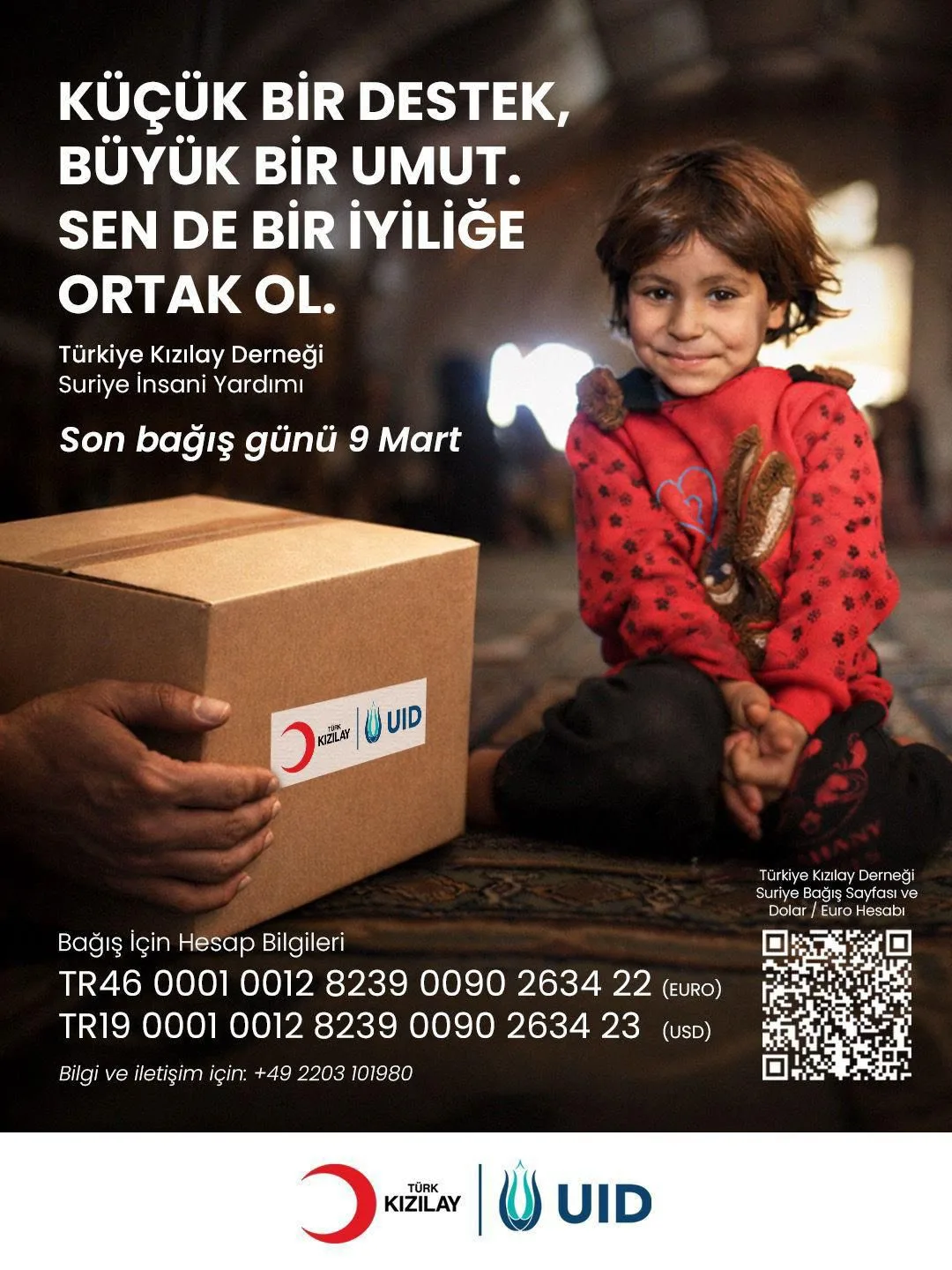 UID’den Suriye’deki Çocuklar İçin Bayram Bağış Kampanyası