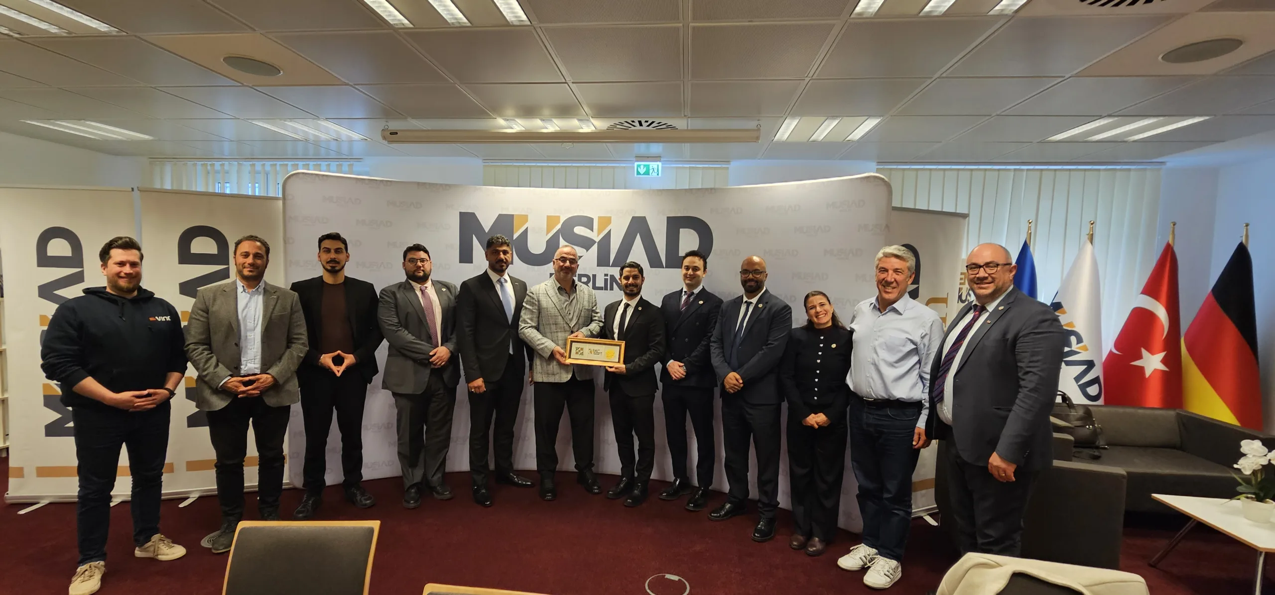 KKTC’li Genç İş İnsanlarından MÜSİAD Berlin’e Ziyaret