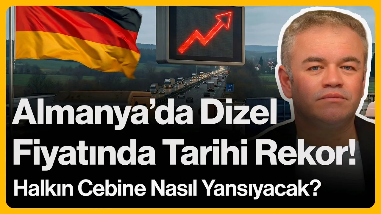 Almanya’da Dizel Fiyatında Tarihi Rekor!