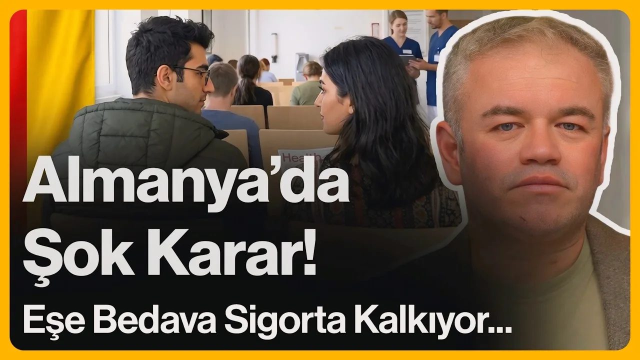 Almanya’da Şok Karar! Eşe Bedava Sigorta Kalkıyor…