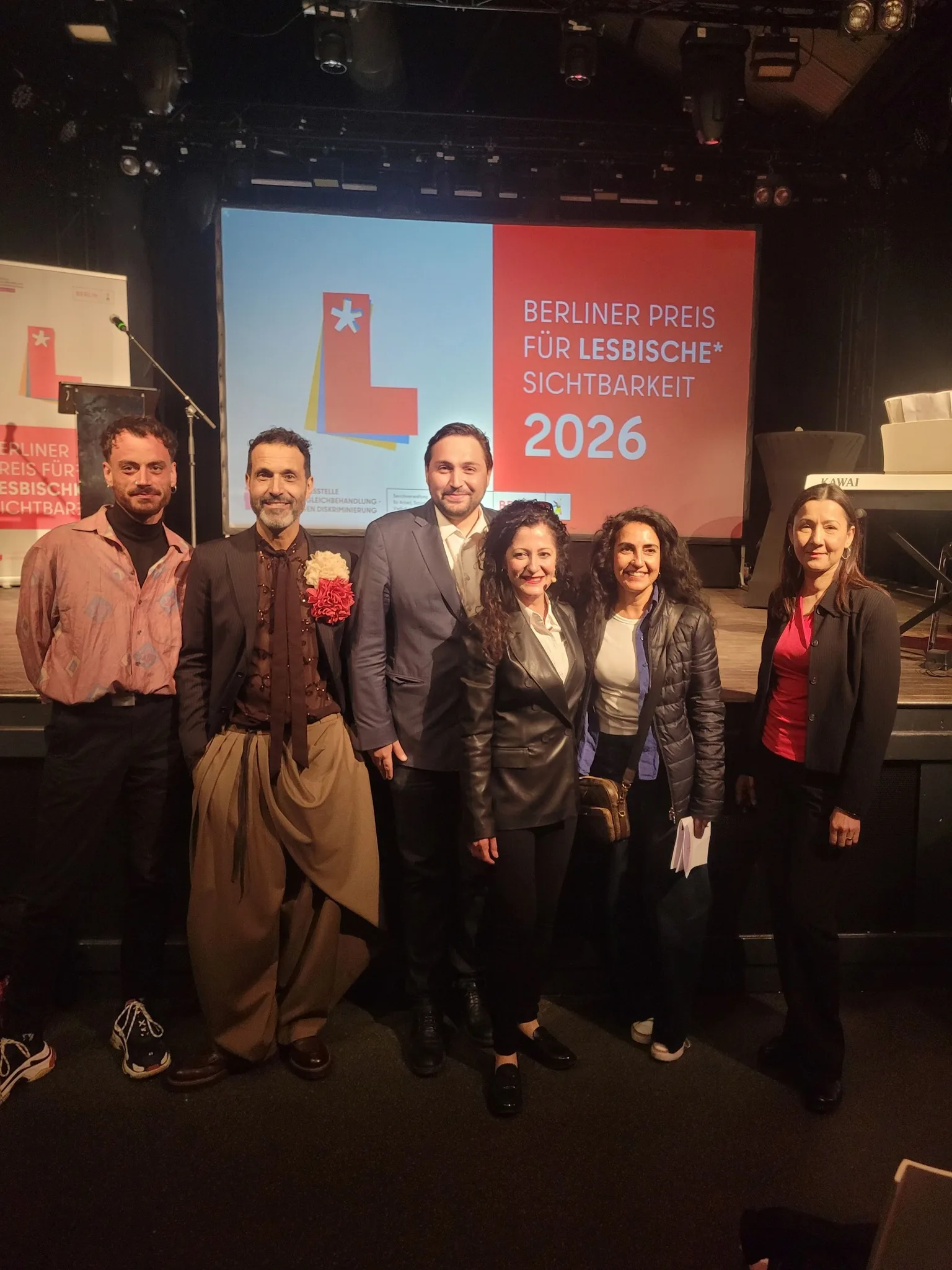 Berlin’de 2026 Lezbiyen Görünürlük Ödülü Sahibini Buldu