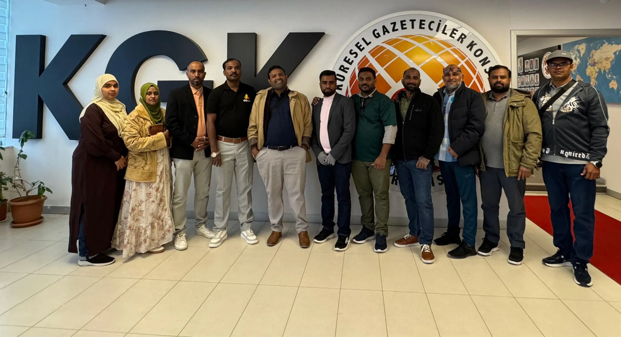 KGK, Sri Lankalı Gazetecileri Ankara’da Ağırladı