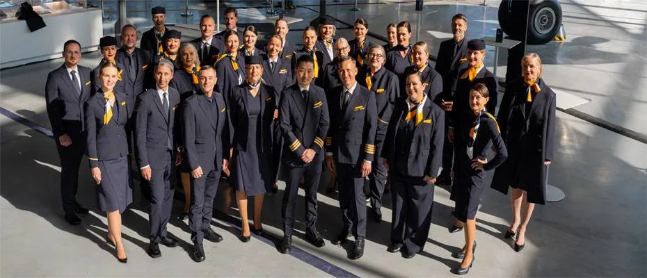 Lufthansa, BOSS iş birliğiyle yeni üniformasını tanıttı