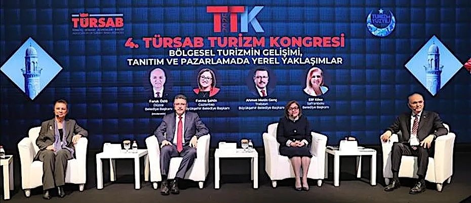 TÜRSAB Turizm Kongresi’nde Başkanlar Oturumu gerçekleştirildi