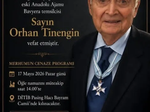 DUAYEN GAZETECİ ORHAN TİNENGİN’E VEDA