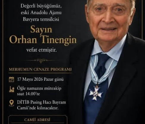 DUAYEN GAZETECİ ORHAN TİNENGİN’E VEDA