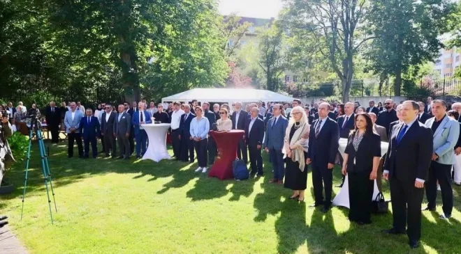 Berlin`de bayramlaşma