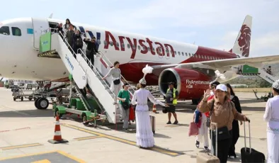 Alanya’ya Kazakistan’dan direkt uçuşlar başladı