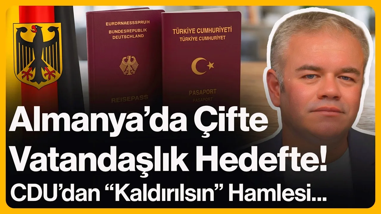 Almanya’da Çifte Vatandaşlık Hedefte!
