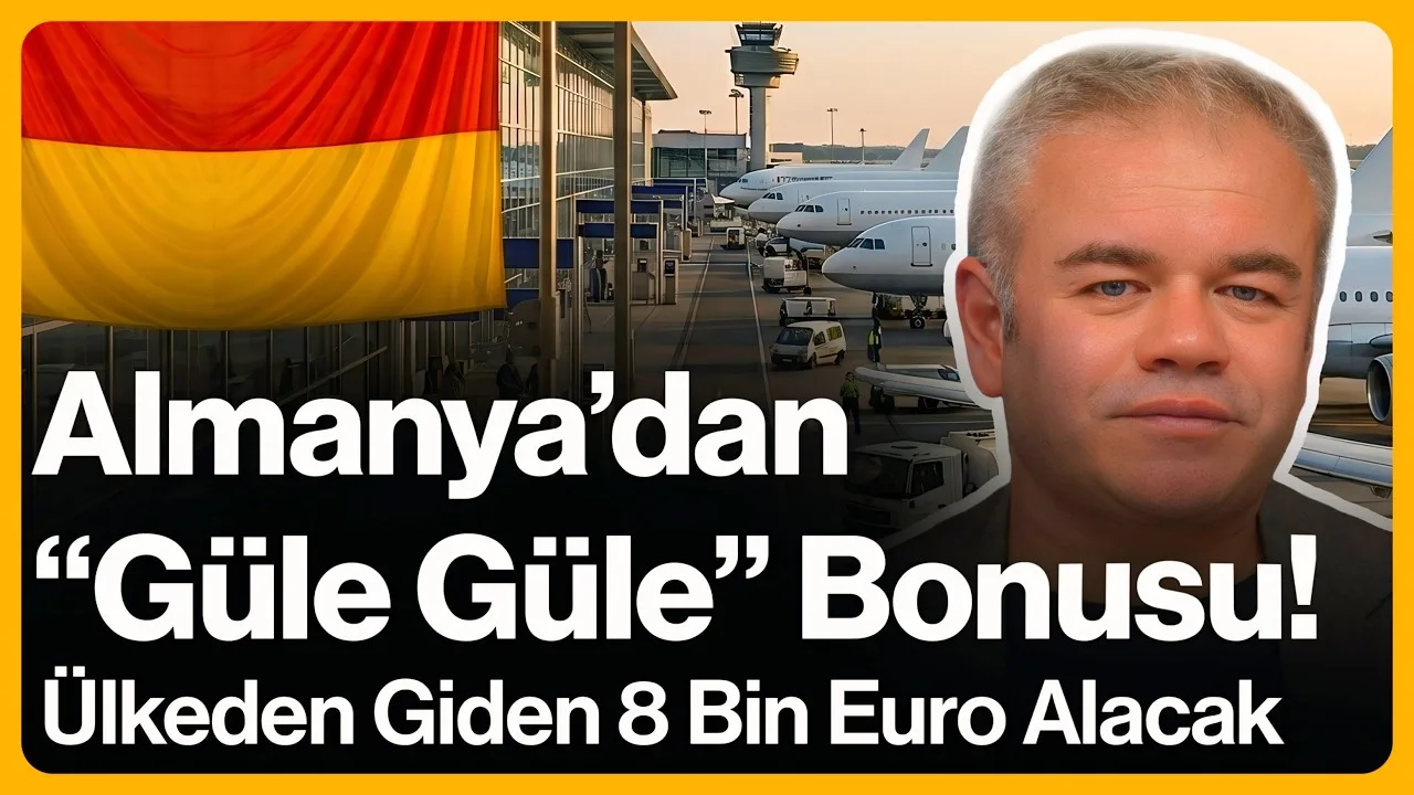 Almanya’dan Gidene 8000 Euro Verilecek…
