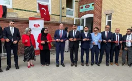 Chemnitz DİTİB Fatih Camii dualarla İbadete açıldı