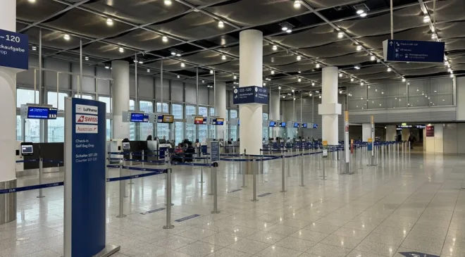 Frankfurt Havalimanı’nın yolcu sayısı yüzde 11 azaldı