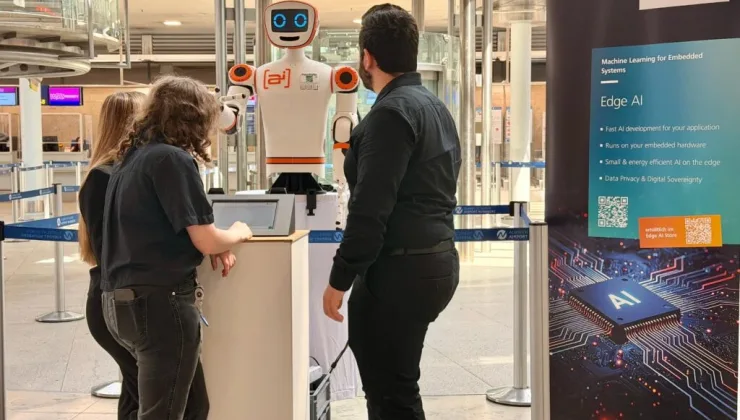 Havalimanlarında yakında İnsan benzeri robotlar iş başında