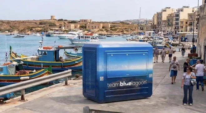Karmod Malta’daki Blue Lagoon için bilet satış büfeleri üretti