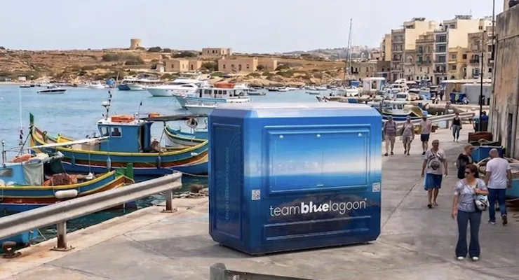 Karmod Malta’daki Blue Lagoon için bilet satış büfeleri üretti
