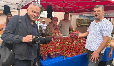 Menemen Emiralem Çilek Festivali Gönülleri Fethetti