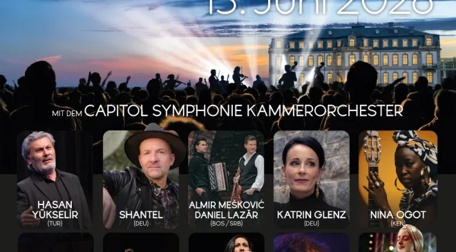 Main kıyısında uluslararası müzik festivali