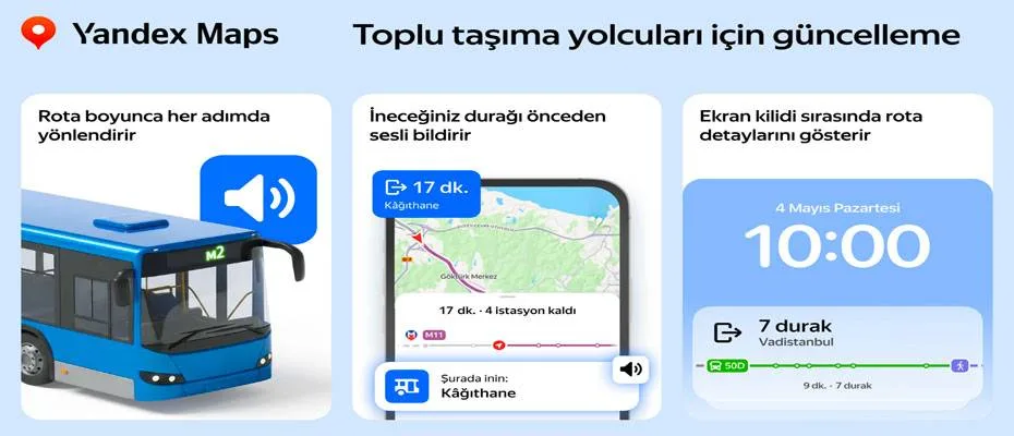Türkiye’de toplu taşımada canlı yönlendirme dönemi