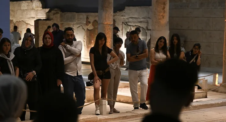 Zeugma Mozaik Müzesi’nde yoğunluk yaşanıyor