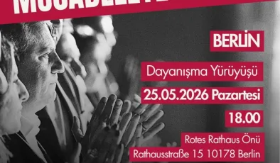 CHP Berlin Birliği’nden Protesto Çağrısı