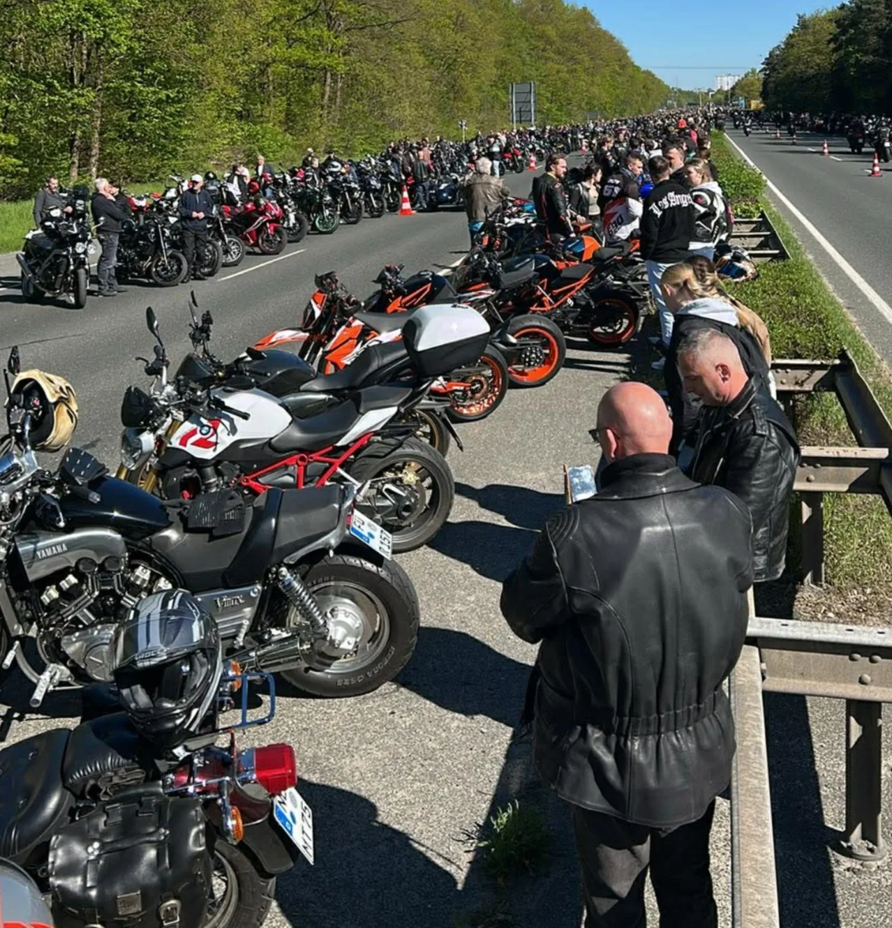 Binlerce motosikletçi Nürnberg’de buluştu