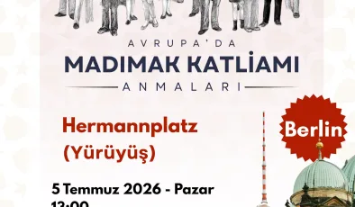 Berlin’de, 1993 Sivas Katliamı anma etkinliği ve yürüyüş düzenlenecek