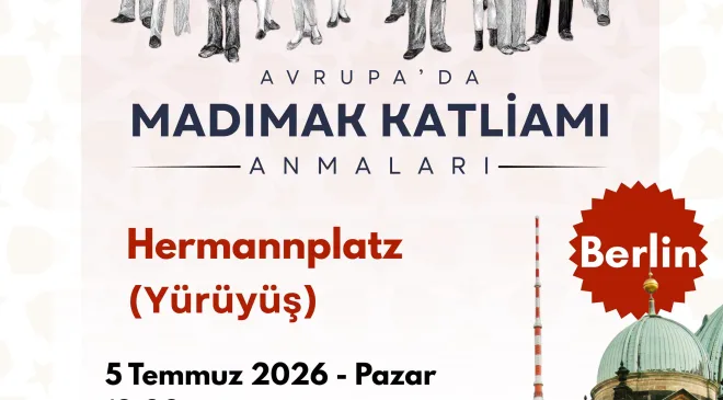 Berlin’de, 1993 Sivas Katliamı anma etkinliği ve yürüyüş düzenlenecek