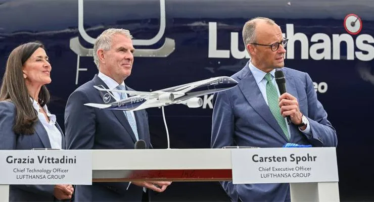 Airbus ve Lufthansa Group 50 yıllık iş birliğini yeni anlaşmalarla güçlendiriyor