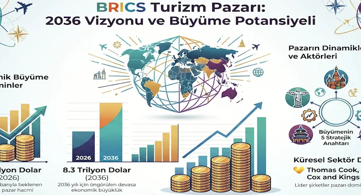 BRICS turizmi 8,3 trilyon Dolara koşuyor