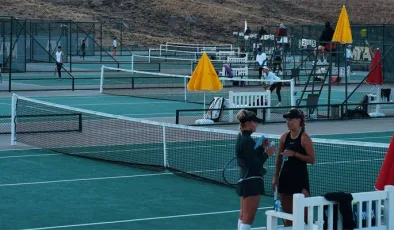 Erciyes’te yedi haftalık uluslararası tenis maratonu başladı