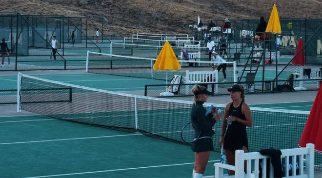 Erciyes’te yedi haftalık uluslararası tenis maratonu başladı