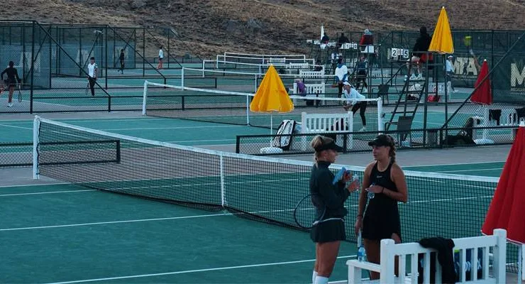 Erciyes’te yedi haftalık uluslararası tenis maratonu başladı