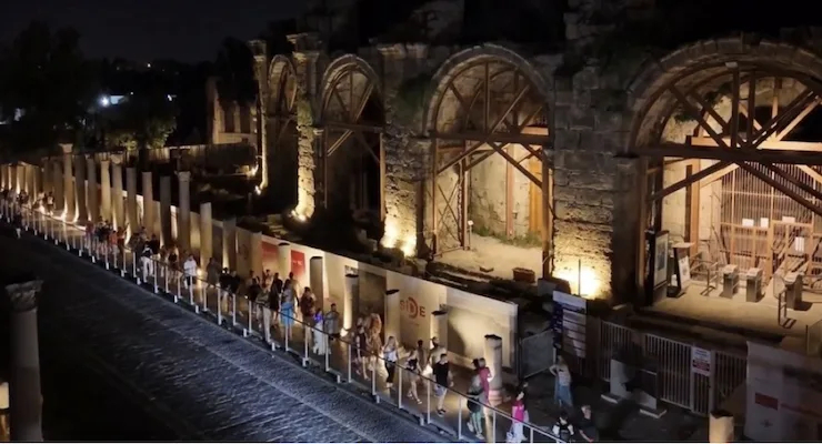 Gece Müzeciliği kapsamında geçen yıl 1 milyondan fazla kişi ağırlandı