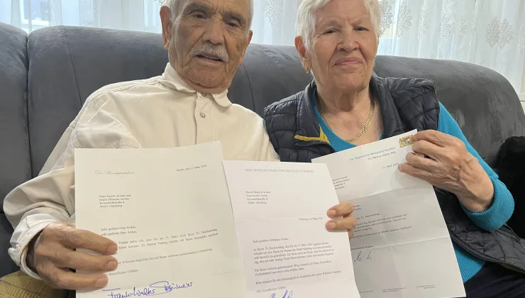 Almanya Cumhurbaşkanı Steinmeier’den 70 yıllık evliliğe anlamlı kutlama