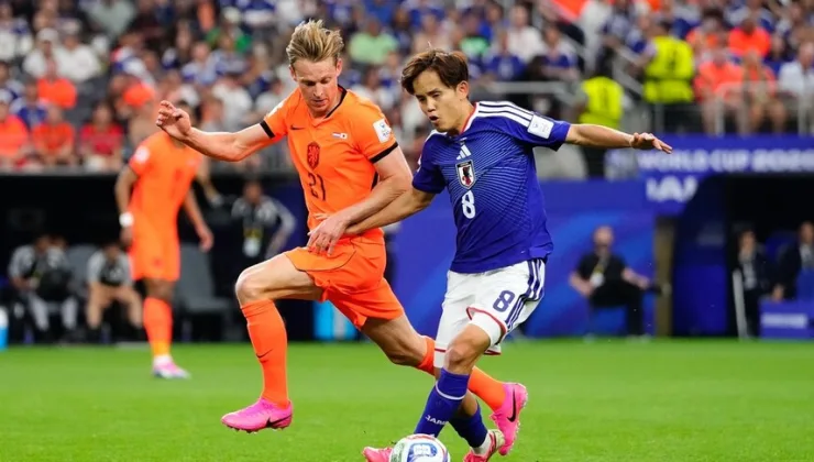Dünya Kupası F Grubu maçında Hollanda’yla Japonya berabere kaldı