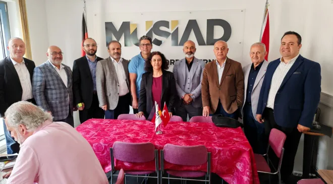 MÜSİAD Nürnberg Bayramlaşma Programında Birlik, Dayanışma ve Güçlü Ekonomi Vurgusu