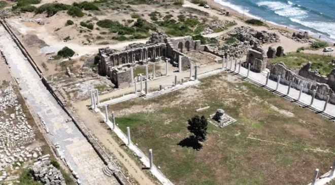 Side Antik Kenti’nde yeni keşif