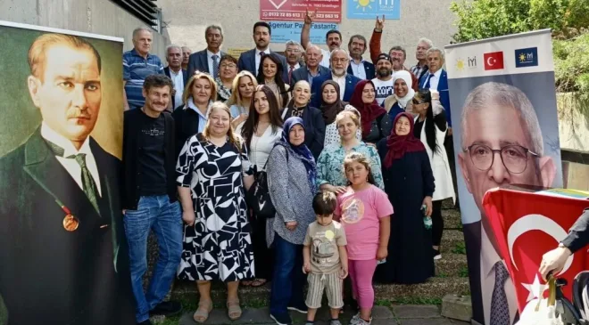 Almanya’da İYİ Parti gönüllülerini buluşturan merkez açıldı