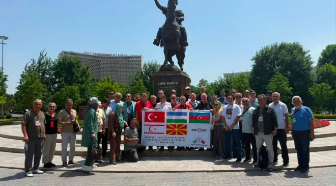 Özbekistan’da KGK Heyetine Yoğun İlgi
