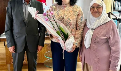 Kamile Erdemir’den Başkonsolos Cebeci’ye Ziyaret